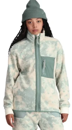 Kari Traa Ane Pile Jacket naisten fleecetakki, Nwhite| Hupparit, Fleecet Ja Välipaidat