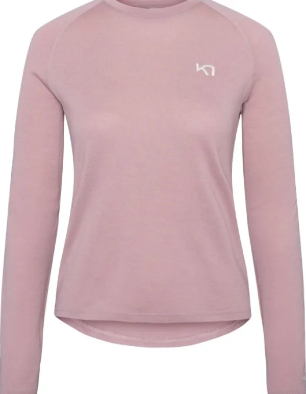 Kari Traa Nina Summer Wool LS naisten kerrastopaita, Prim| Kerrastopaidat