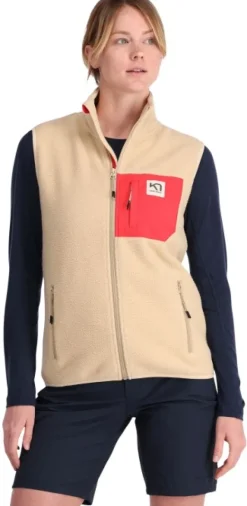 Kari Traa Liivit^Röthe Vest naisten fleeceliivi, Oat