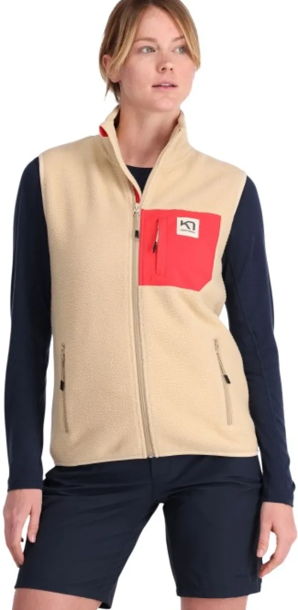 Kari Traa Liivit^Röthe Vest naisten fleeceliivi, Oat