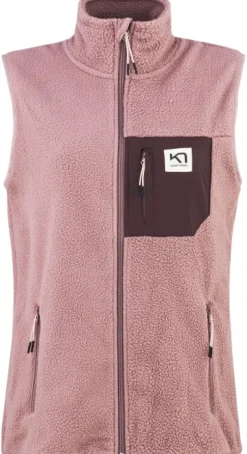 Kari Traa Liivit^Röthe Vest naisten fleeceliivi, Rtaupe