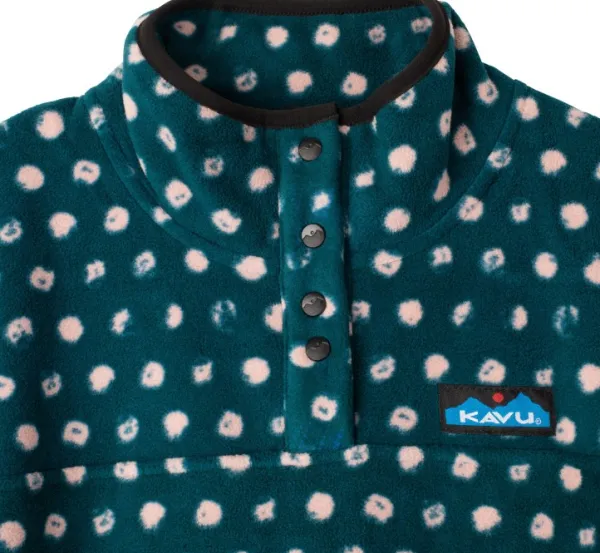 Kavu Cavanaugh naisten fleecepusero, Pinerose Dots| Hupparit, Fleecet Ja Välipaidat