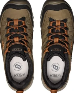 Keen Footwear Ulkoilukengät^Keen M's Targhee IV Waterproof Sea Turtle/Roasted Pecan