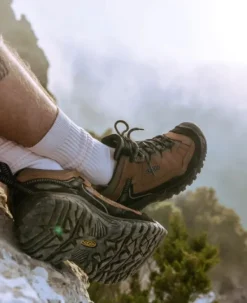 Keen Footwear Ulkoilukengät^Keen M's Targhee IV Waterproof Sea Turtle/Roasted Pecan