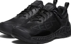 Keen Footwear Ulkoilukengät^Keen Nxis Evo Mid WP naisten vaelluskenkä, musta/vaaleansininen