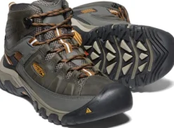 Keen Footwear Keen Targhee III Mid Waterproof -vaelluskengät, musta/ruskea| Ulkoilukengät