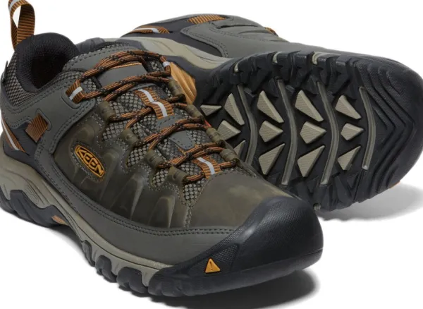 Keen Footwear Ulkoilukengät^Keen Targhee III Waterproof vaelluskengät, Black Olive/Golden Brown