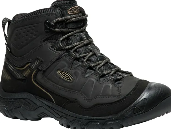 Keen Footwear Vaellus- Ja Trekkingkengät^Keen Targhee IV Mid WP kengät, Triple Black