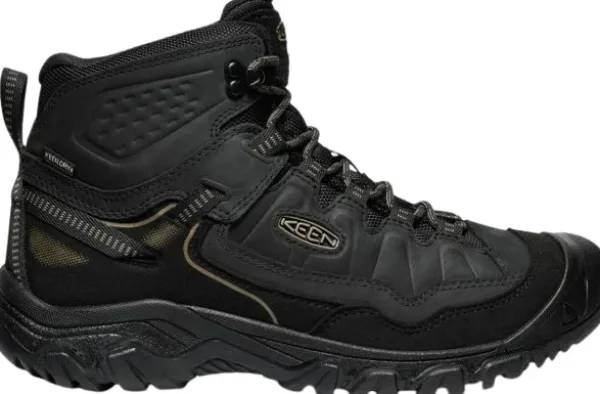 Keen Footwear Vaellus- Ja Trekkingkengät^Keen Targhee IV Mid WP kengät, Triple Black