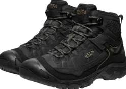 Keen Footwear Vaellus- Ja Trekkingkengät^Keen Targhee IV Mid WP kengät, Triple Black