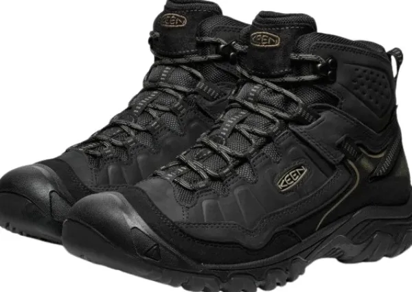 Keen Footwear Vaellus- Ja Trekkingkengät^Keen Targhee IV Mid WP kengät, Triple Black