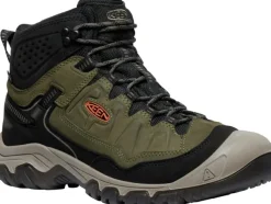 Keen Footwear Keen Targhee IV Mid WP kengät, Dark Olive/Gold Flame| Vaellus- Ja Trekkingkengät