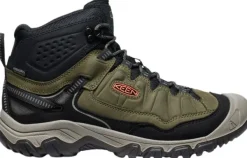 Keen Footwear Keen Targhee IV Mid WP kengät, Dark Olive/Gold Flame| Vaellus- Ja Trekkingkengät