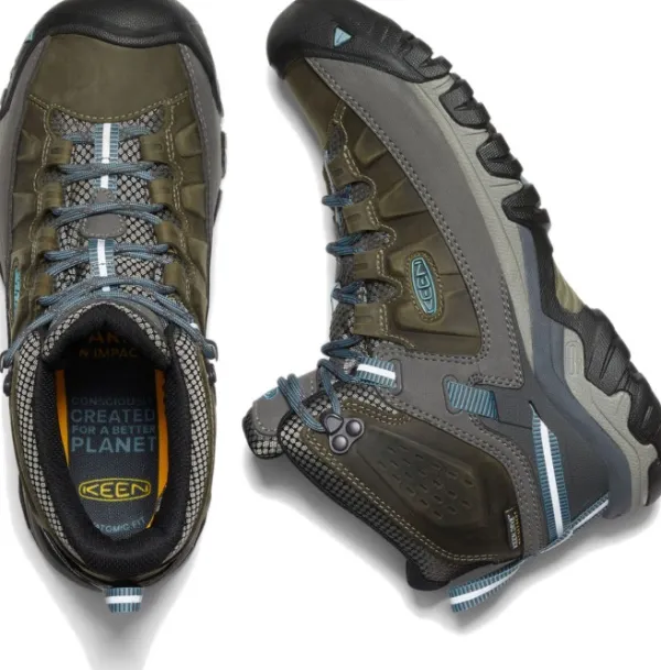 Keen Footwear Keen W's Targhee III Mid WP Magnet/Atlantic Blue| Ulkoilukengät