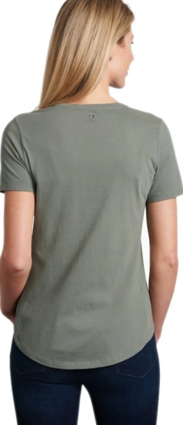 Kühl Bravada SS naisten t-paita, vihreä| T-paidat Ja Pikeepaidat