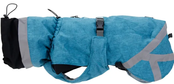 Kivalo Luosto Dog Winter Jacket koiran talvitakki, 45 cm, petrooli| Talvitakit