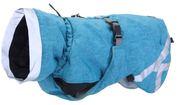 Kivalo Luosto Dog Winter Jacket koiran talvitakki, 55 cm, petrooli| Talvitakit