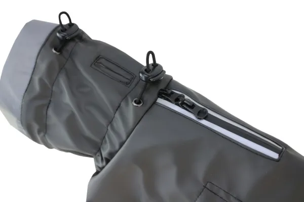 Kivalo Sadetakit^Niva Dog Raincoat koiran sadetakki, 50cm, harmaa
