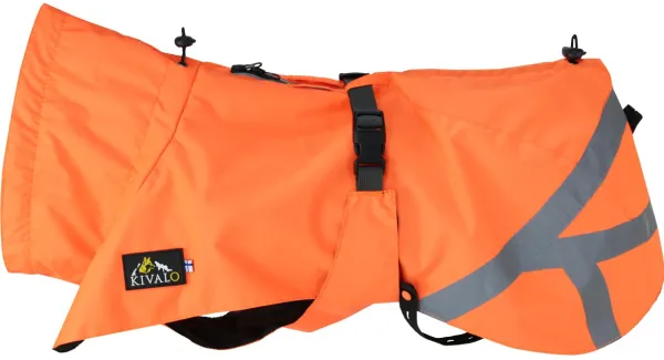 Kivalo Sadetakit^Ohto Dog Wind Jacket koiran tuulitakki, 45 cm, oranssi