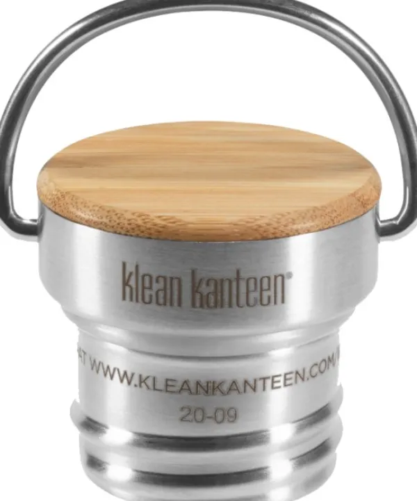 Klean Kanteen Juomapullojen Tarvikkeet^Bamboo Loop Cap juomapullon korkki, teräs (Classic-malleihin)