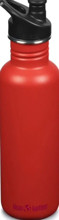 Klean Kanteen Classic juomapullo, 800 ml, punainen| Juomapullot