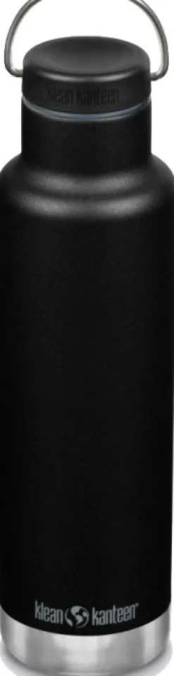 Klean Kanteen Insulated Classic juomapullo, 592 ml, musta| Eristetyt Juomapullot
