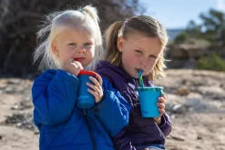 Klean Kanteen Juomapullot^Kid Cup muki, 296ml (Kid Straw Lid), Mykonos Blue