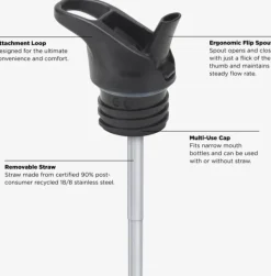 Klean Kanteen Juomapullot^Insulated Kid Classic Narrow 355ml (w/Sport) Launch Plan