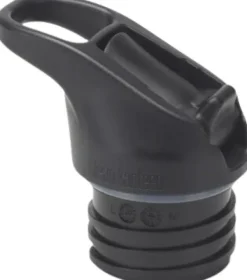 Klean Kanteen Juomapullojen Tarvikkeet^Flip Seal Sport Cap w/Straw (for Classic Bottles) Black