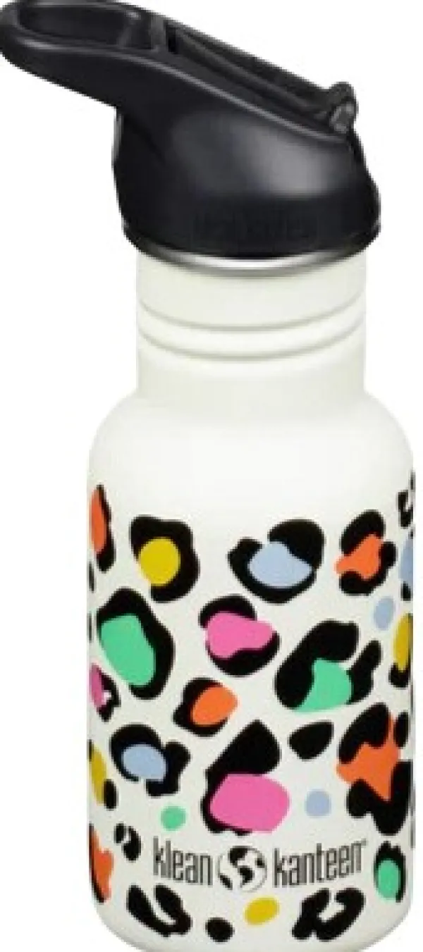 Klean Kanteen Juomapullot^Kid Classic Narrow 355ml (w/Flip Seal Sport) Leopard Print