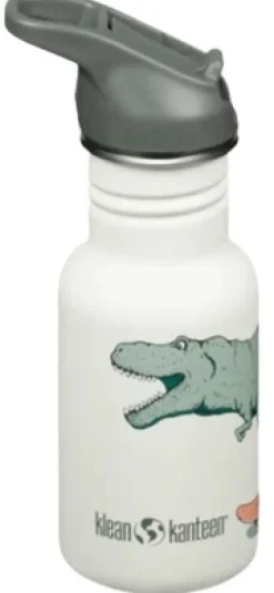 Klean Kanteen Kid Classic Narrow 355ml (w/Flip Seal Sport) Dino Skate| Juomapullot
