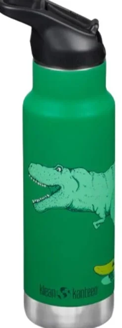 Klean Kanteen Insulated Kid Classic Narrow 355ml (w/Sport) Dino Skate| Juomapullot