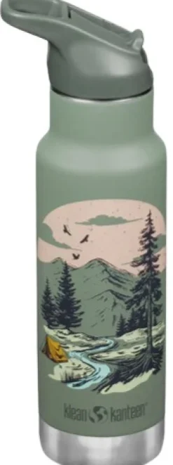 Klean Kanteen Insulated Kid Classic Narrow 355ml (w/Sport) Mountain Scape| Juomapullot