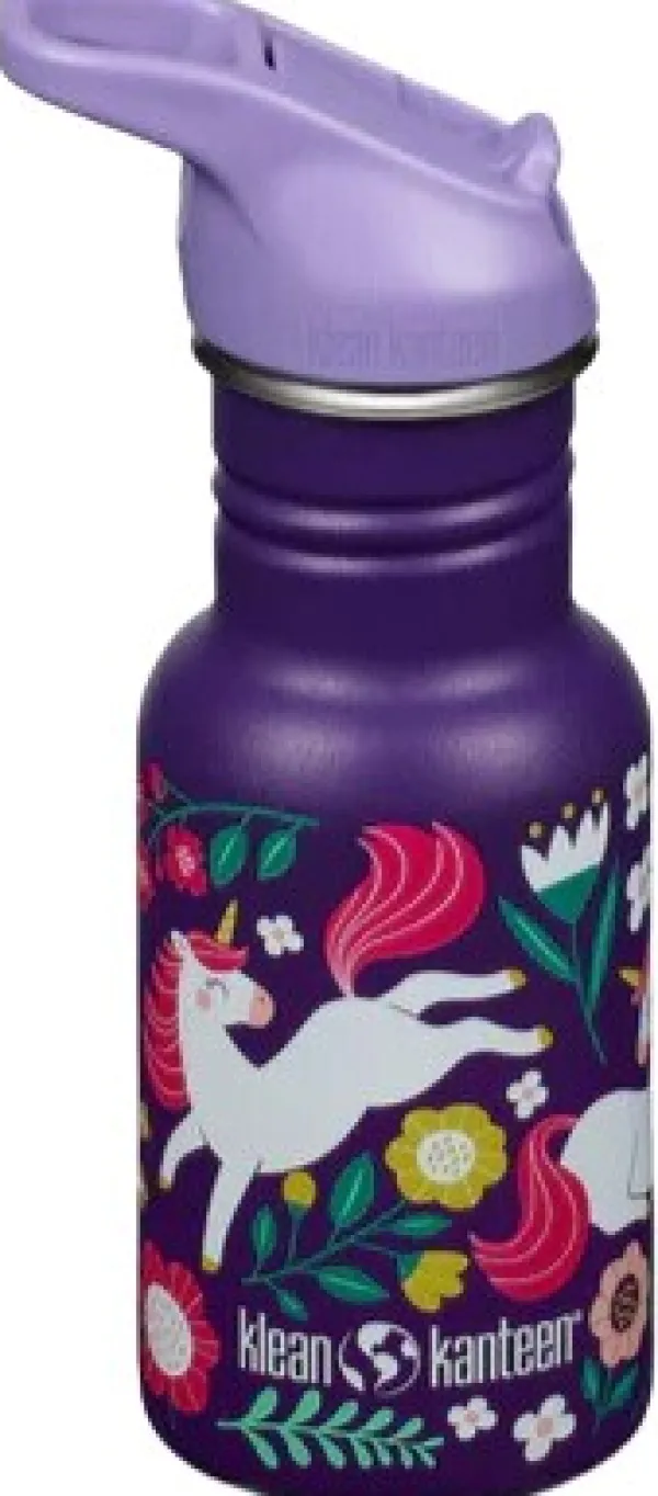 Klean Kanteen Juomapullot^Kid Classic Narrow 355ml (w/Flip Seal Sport) Leaping Unicorns