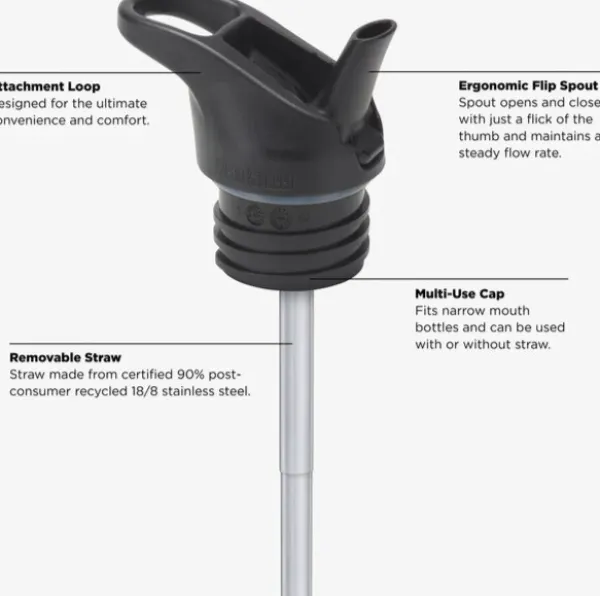 Klean Kanteen Classic 800ml (w/Flip Seal Sport) Clear Sky| Juomapullot