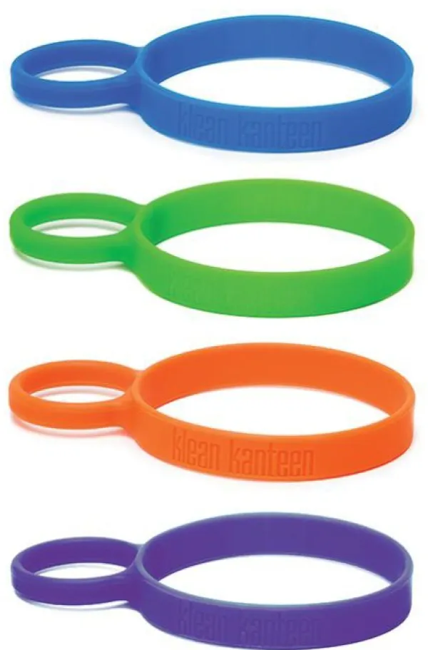 Klean Kanteen Juomapullojen Tarvikkeet^Pint Ring -silikonipidike, 4 kpl, multicolor