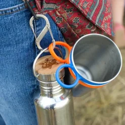 Klean Kanteen Juomapullojen Tarvikkeet^Pint Ring -silikonipidike, 4 kpl, multicolor