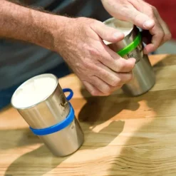 Klean Kanteen Juomapullojen Tarvikkeet^Pint Ring -silikonipidike, 4 kpl, multicolor