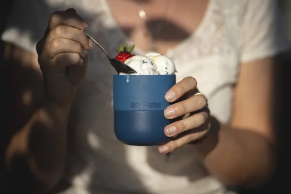 Klean Kanteen Termosmukit^Rise Lowball muki, 296ml (Flip Lid), Stellar