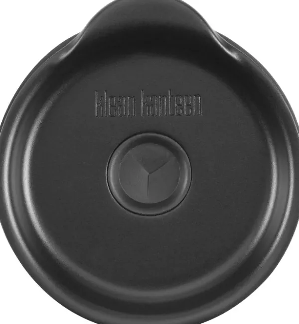 Klean Kanteen Straw Lid juomakansi pillinreiällä, musta| Juomapullojen Tarvikkeet
