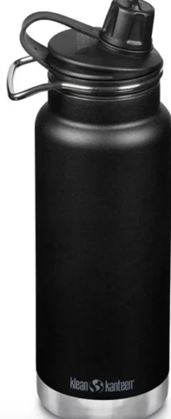 Klean Kanteen TKWide 946ml with Wide Chug Cap Black| Eristetyt Juomapullot