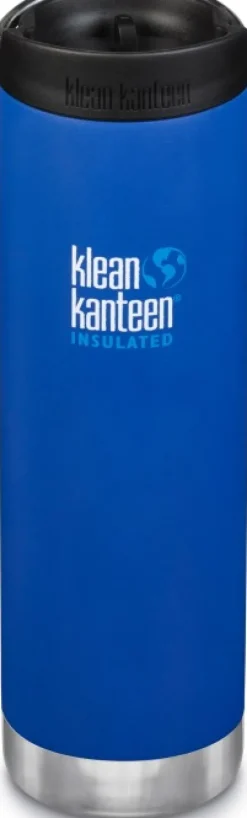 Klean Kanteen TKWide 592ml with Wide Café Cap Deep Surf| Termosmukit