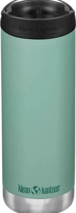 Klean Kanteen TKWide termosmuki, 473ml, (Wide Café Cap), Beryl Green| Termosmukit