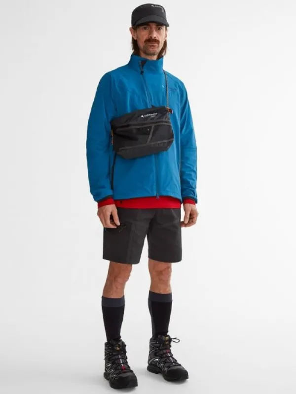 Klättermusen Olkalaukut^Algir Accessory Bag tarvikelaukku, Large, musta