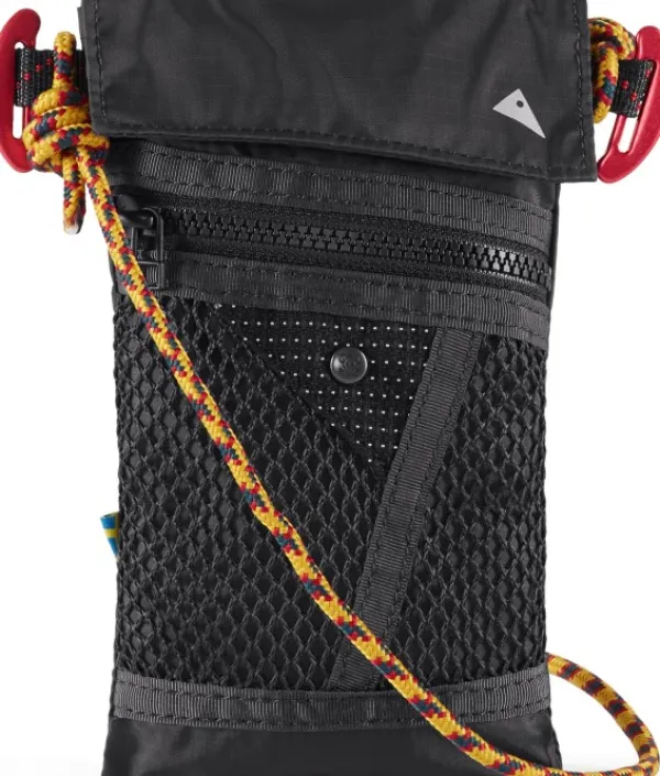 Klättermusen Algir Lanyard Pocket tarvikelaukku, Raven| Olkalaukut