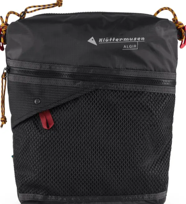 Klättermusen Algir Multislots Bag tarvikelaukku, Raven| Olkalaukut