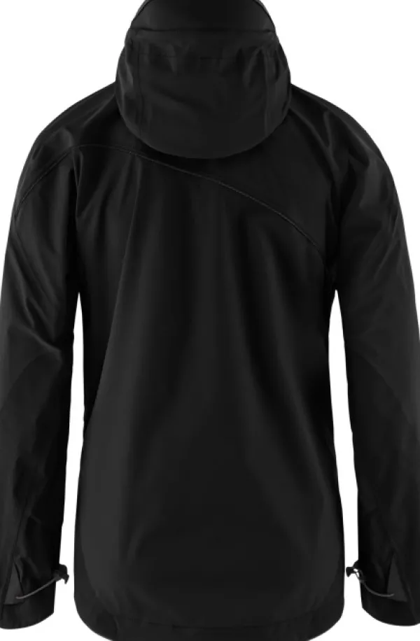 Klättermusen Allgrön 2.0 naisten kuoritakki, musta| Sadevaatteet