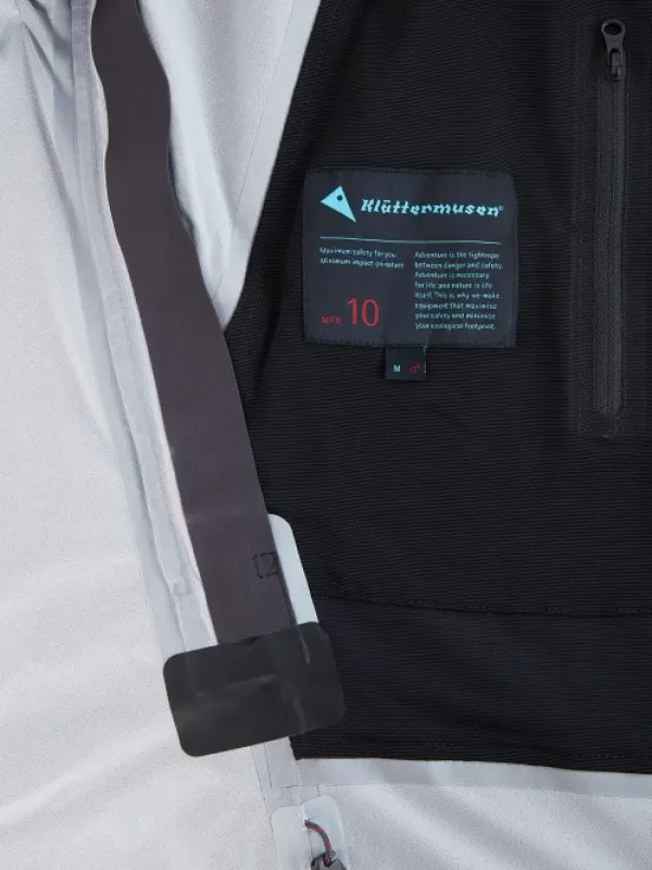 Klättermusen Allgrön 2.0 naisten kuoritakki, musta| Sadevaatteet