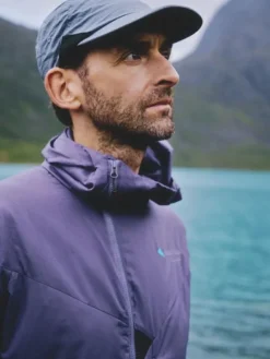 Klättermusen Päähineet, huivit ja kaulurit/Lippikset^Ansur Five Panel Cap Stone Blue