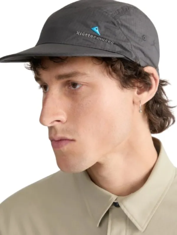 Klättermusen Päähineet, huivit ja kaulurit/Lippikset^Ansur Five Panel Cap Raven Black